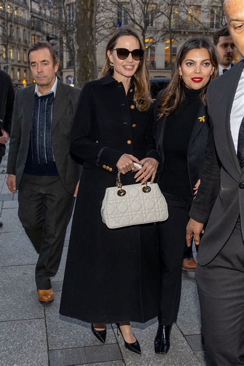 celebrities lady dior|angelina jolie Princess Diana bag.